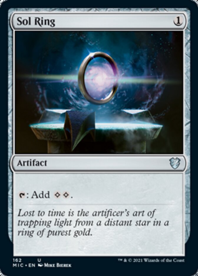 Sol Ring [Innistrad: Midnight Hunt Commander] Magic: The Gathering