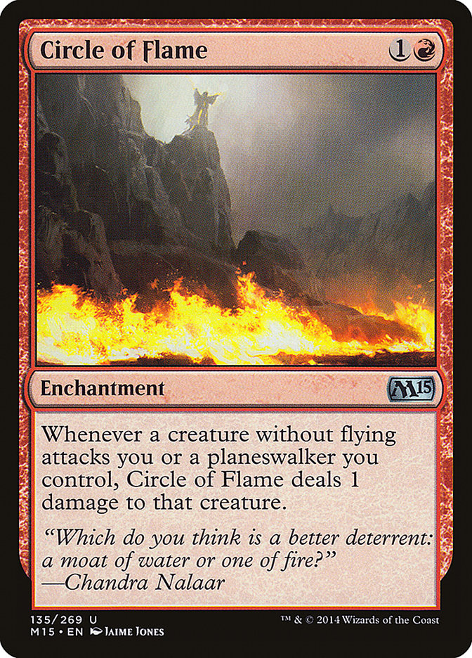 Circle of Flame [Magic 2015] Magic: The Gathering