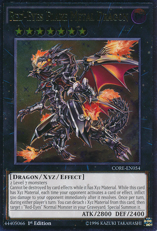 Red-Eyes Flare Metal Dragon [CORE-EN054] Ultimate Rare Yu-Gi-Oh!