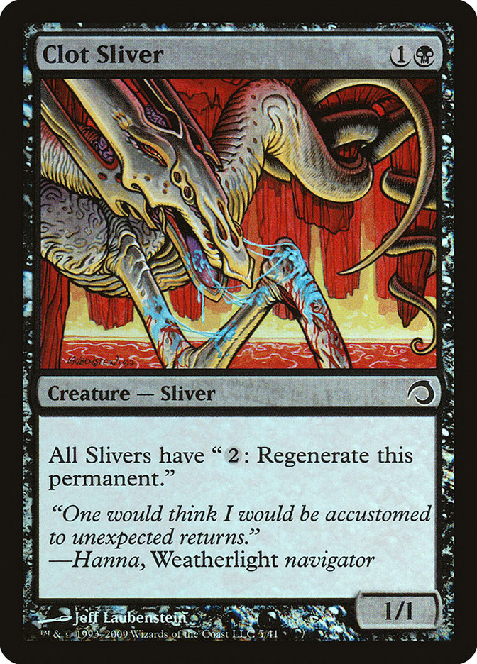 Clot Sliver [Premium Deck Series: Slivers] Magic: The Gathering