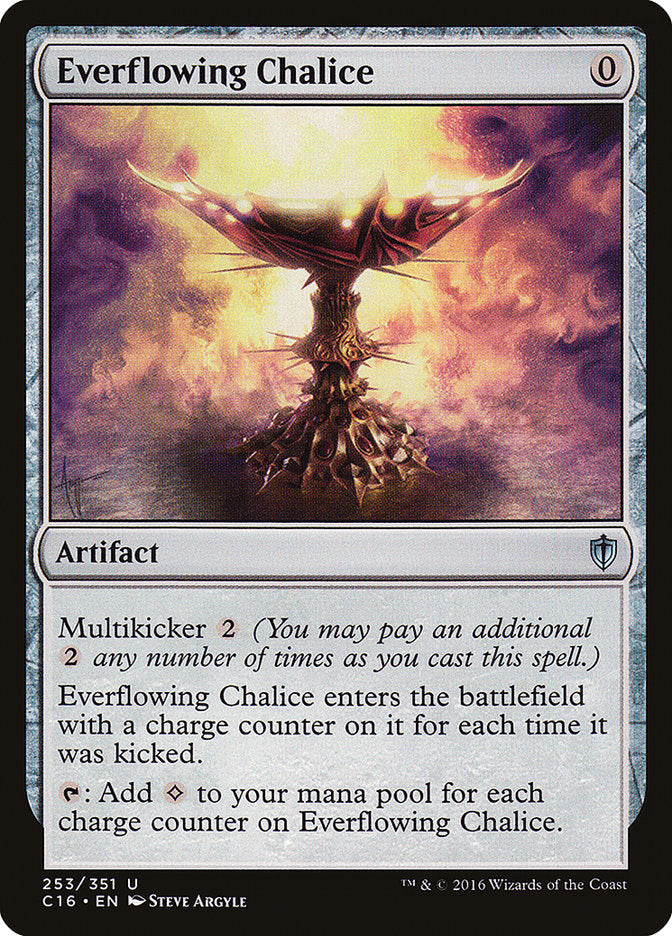 Everflowing Chalice [Commander 2016] Magic: The Gathering