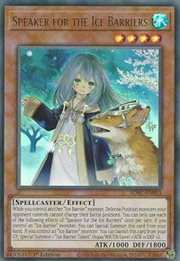 Speaker for the Ice Barriers [SDFC-EN003] Ultra Rare Yu-Gi-Oh!