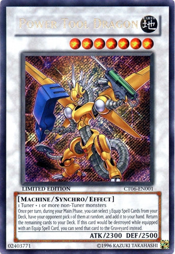 Power Tool Dragon [CT06-EN001] Secret Rare Yu-Gi-Oh!