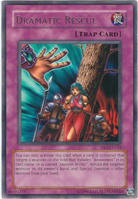Dramatic Rescue [DR1-EN152] Rare Yu-Gi-Oh!