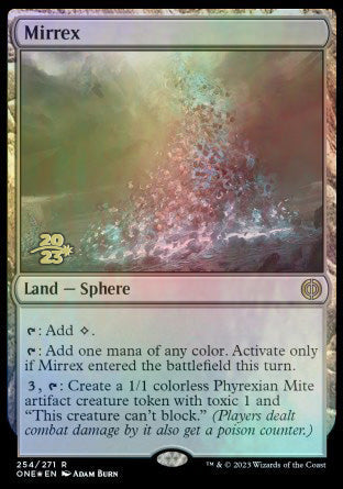 Mirrex [Phyrexia: All Will Be One Prerelease Promos] Magic: The Gathering
