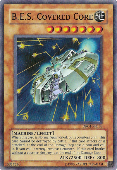 B.E.S. Covered Core [DR04-EN133] Super Rare Yu-Gi-Oh!