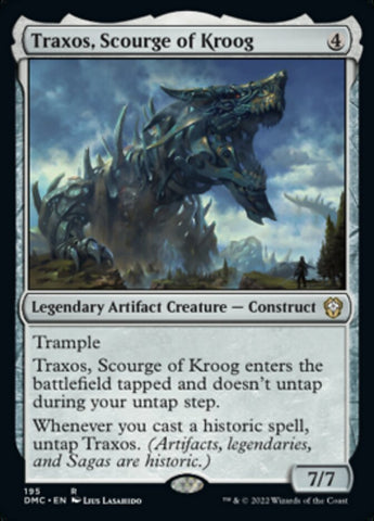Traxos, Scourge of Kroog [Dominaria United Commander] Magic: The Gathering