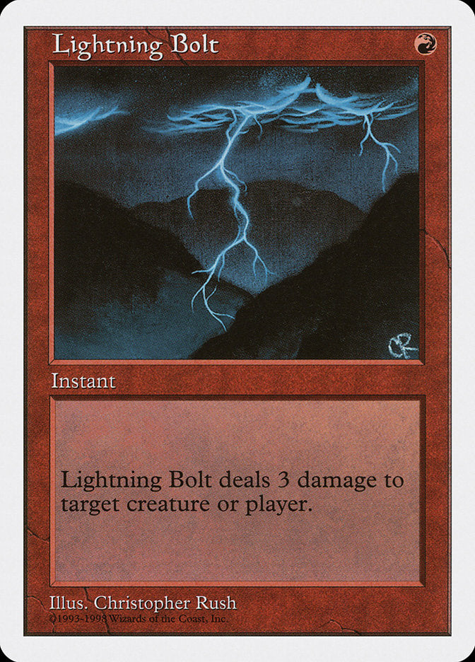 Lightning Bolt [Anthologies] Magic: The Gathering