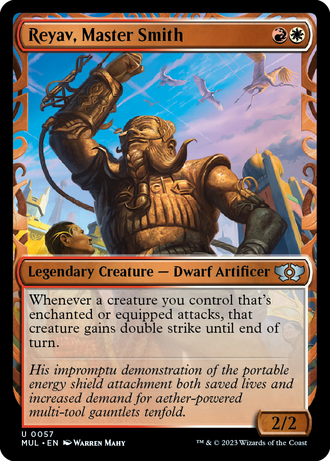 Reyav, Master Smith [Multiverse Legends] Magic: The Gathering