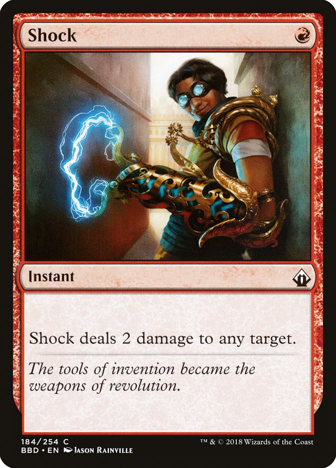 Shock [Battlebond] Magic: The Gathering