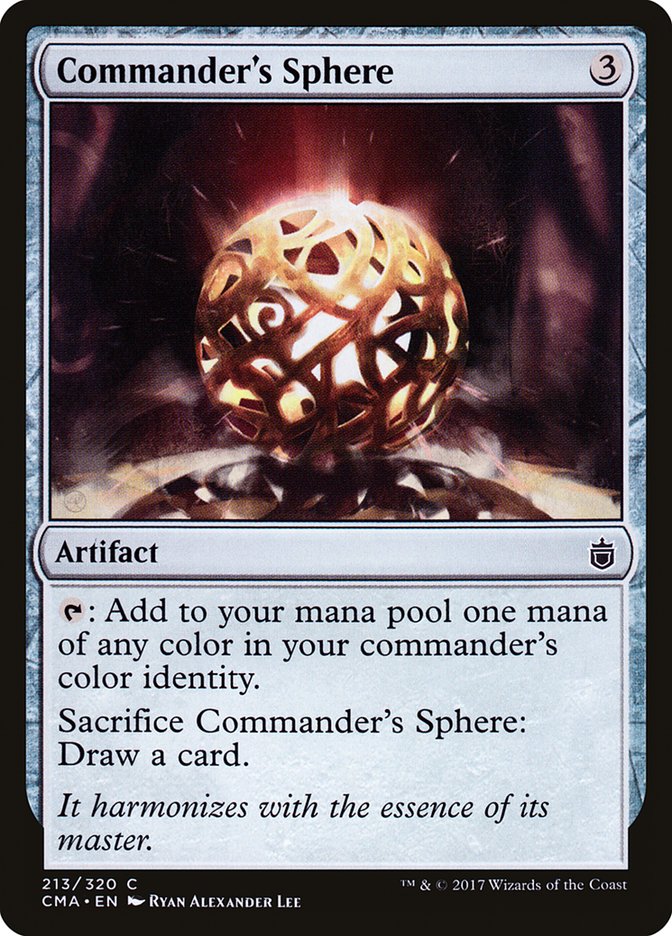 Commander's Sphere [Commander Anthology] Magic: The Gathering