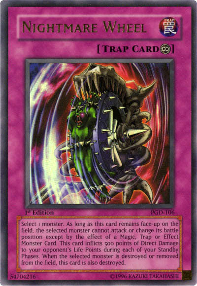 Nightmare Wheel [PGD-106] Ultra Rare Yu-Gi-Oh!