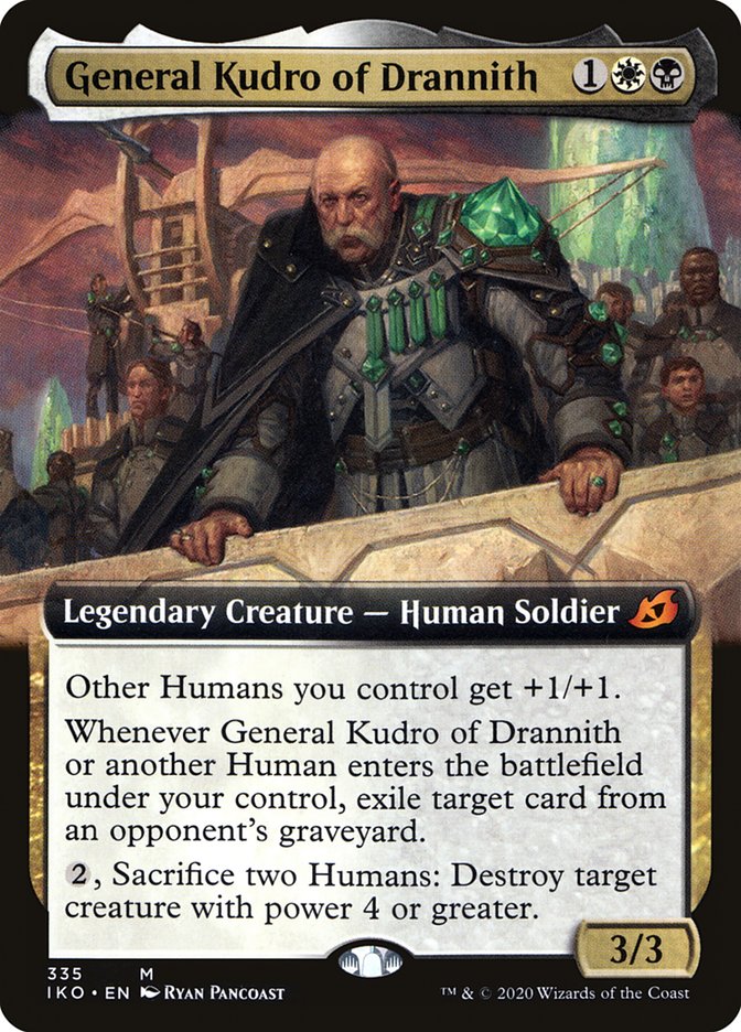 General Kudro of Drannith (Extended Art) [Ikoria: Lair of Behemoths] Magic: The Gathering