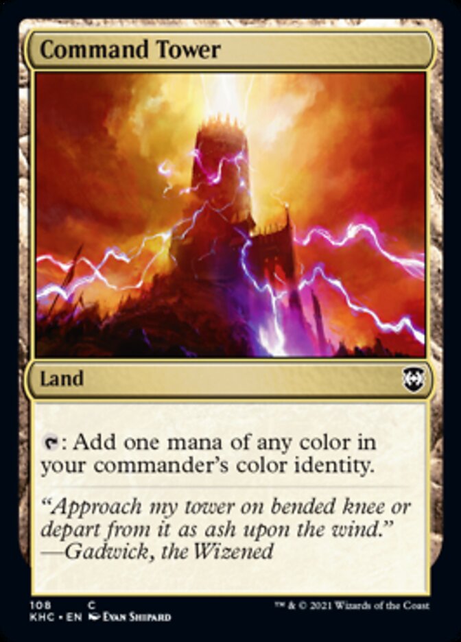 Command Tower [Kaldheim Commander] Magic: The Gathering
