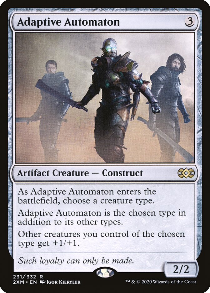 Adaptive Automaton [Double Masters] Magic: The Gathering