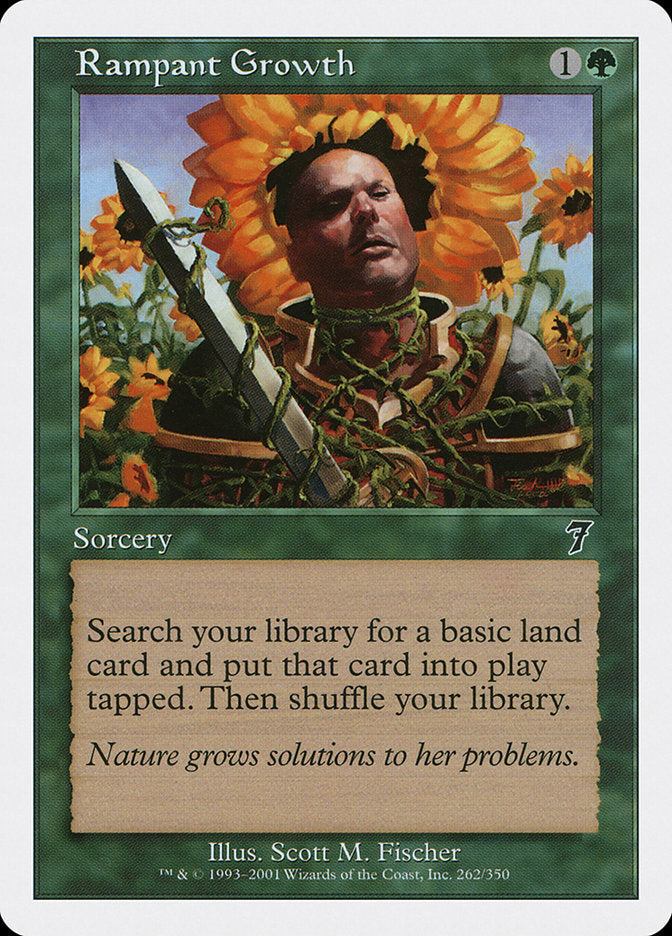 Rampant Growth [Seventh Edition] Magic: The Gathering