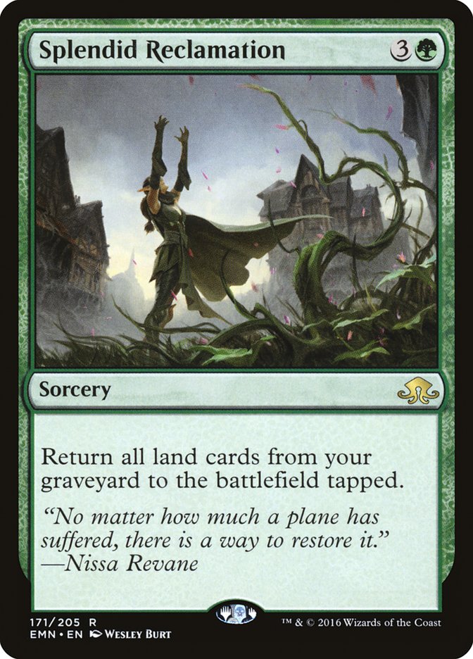 Splendid Reclamation [Eldritch Moon] Magic: The Gathering