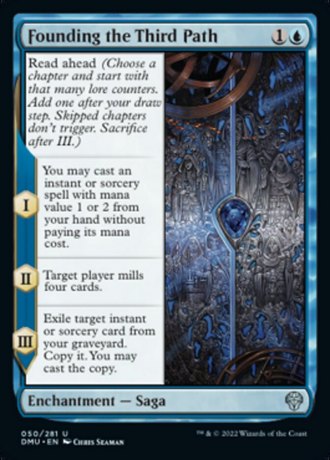 Founding the Third Path [Dominaria United] Magic: The Gathering