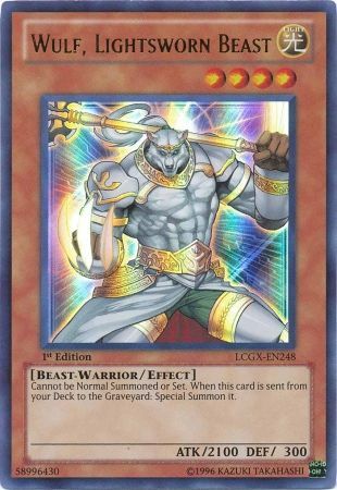 Wulf, Lightsworn Beast [LCGX-EN248] Ultra Rare Yu-Gi-Oh!