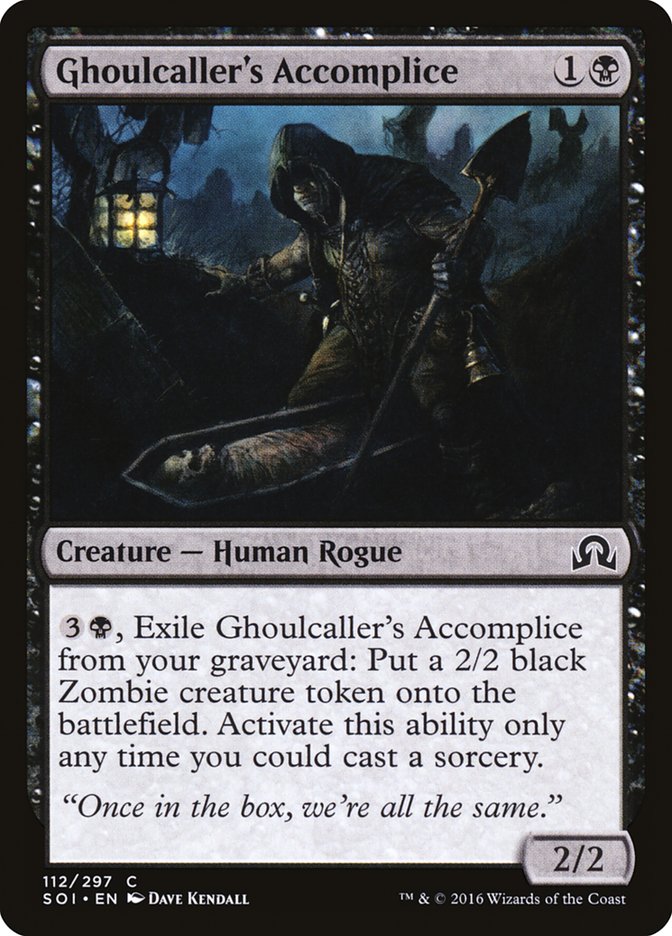 Ghoulcaller's Accomplice [Shadows over Innistrad] Magic: The Gathering