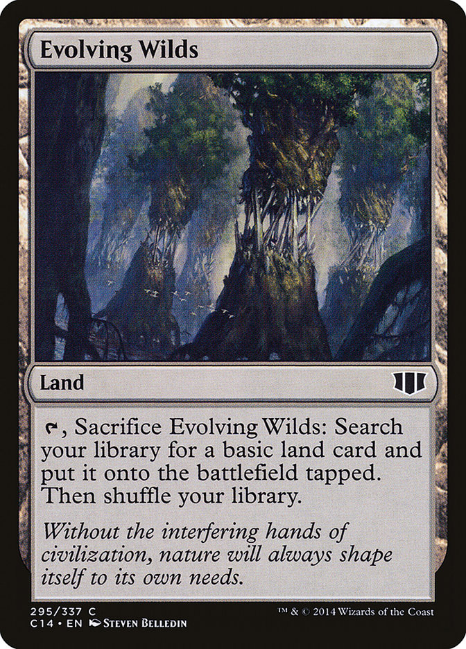 Evolving Wilds [Commander 2014] Magic: The Gathering