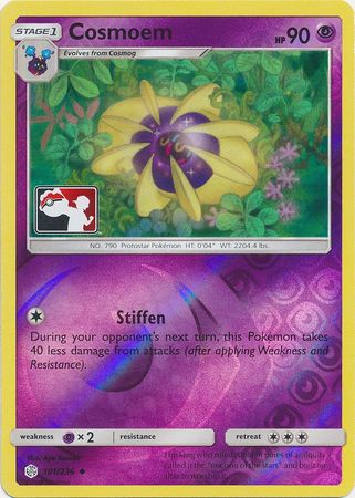 Cosmoem (101/236) (Pokemon Club Special Print) [Sun & Moon: Cosmic Eclipse] Pokémon
