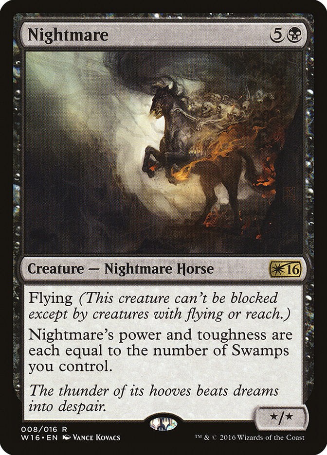 Nightmare [Welcome Deck 2016] Magic: The Gathering
