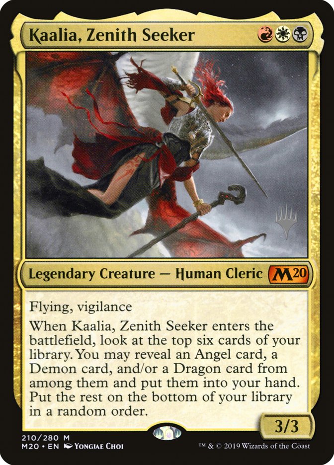 Kaalia, Zenith Seeker (Promo Pack) [Core Set 2020 Promos] Magic: The Gathering