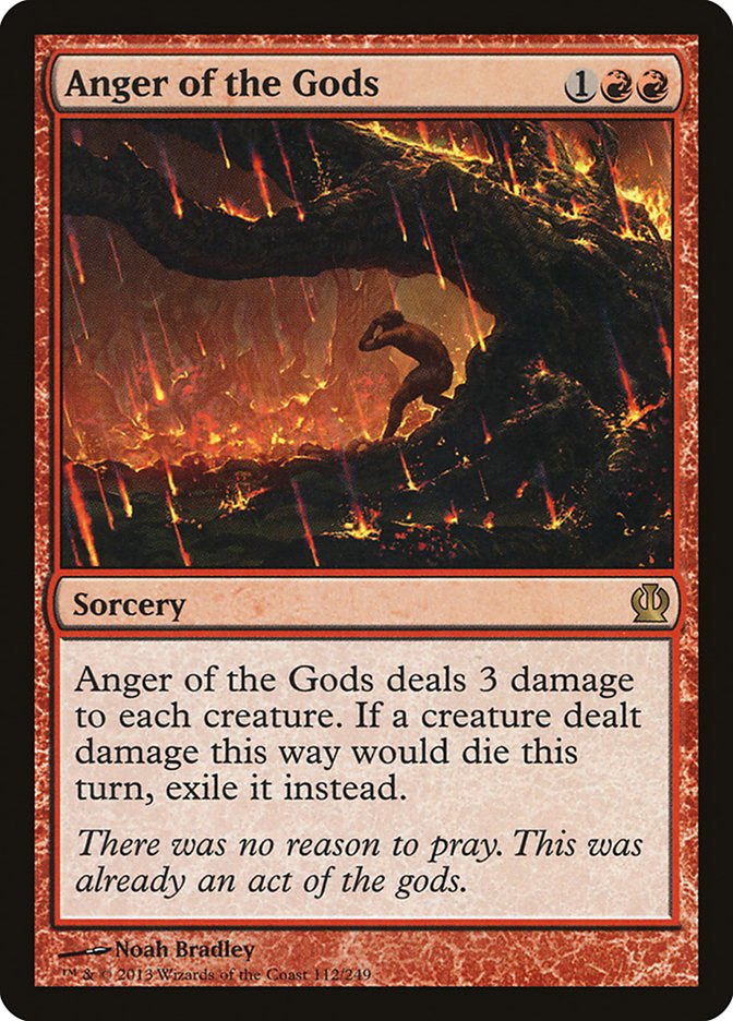 Anger of the Gods [Theros] Magic: The Gathering