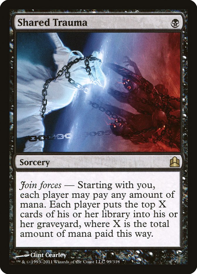 Shared Trauma [Commander 2011] Magic: The Gathering
