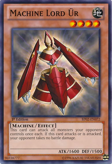 Machine Lord Ur [BP02-EN072] Common Yu-Gi-Oh!