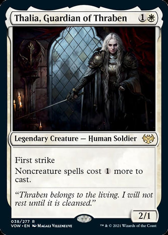 Thalia, Guardian of Thraben [Innistrad: Crimson Vow] Magic: The Gathering