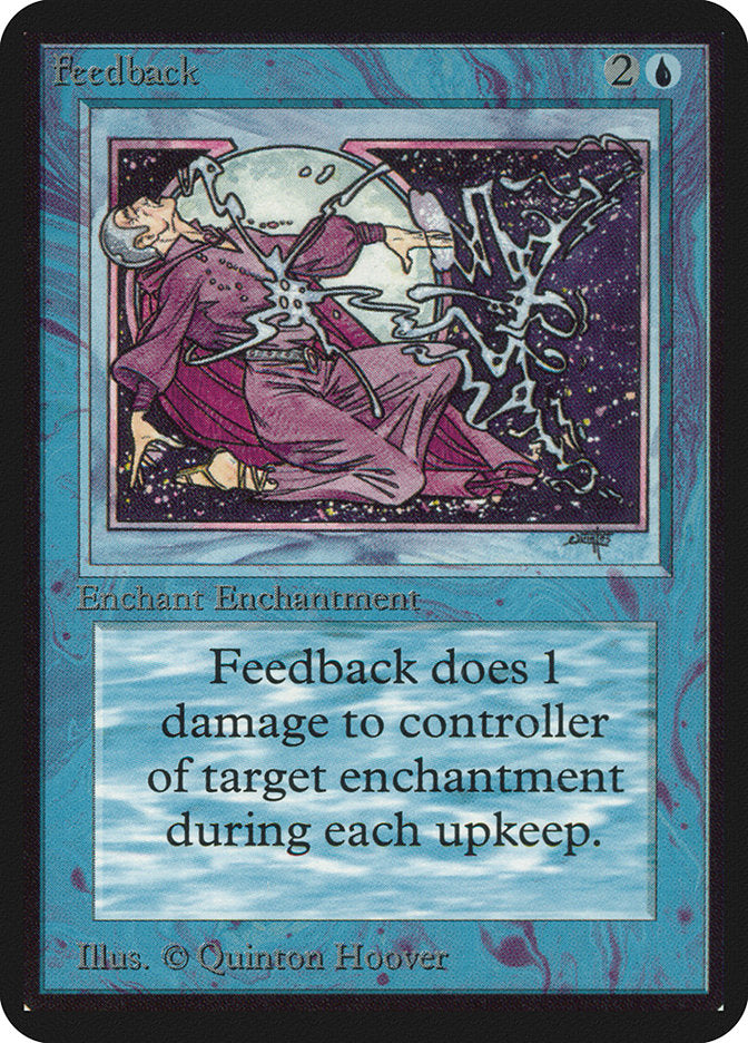 Feedback [Alpha Edition] Magic: The Gathering