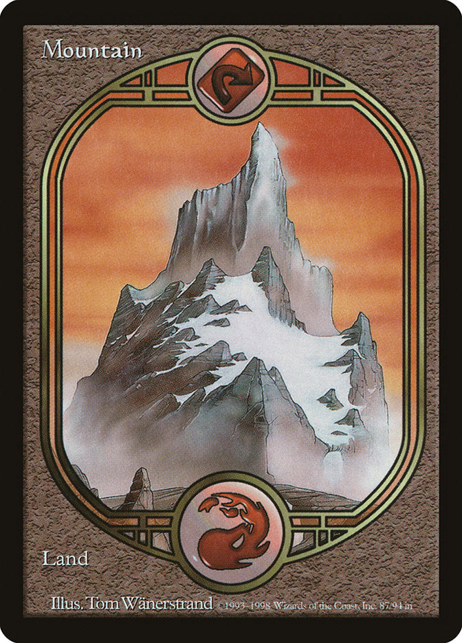 Mountain (87) [Unglued] Magic: The Gathering