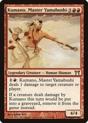 Kumano, Master Yamabushi [Champions of Kamigawa] Magic: The Gathering