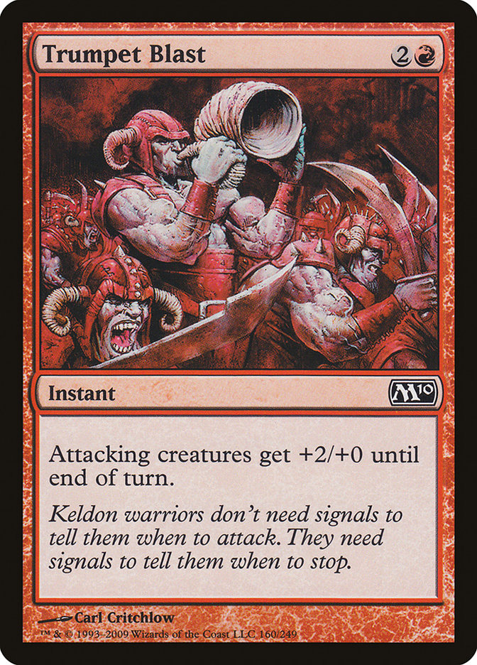 Trumpet Blast [Magic 2010] Magic: The Gathering