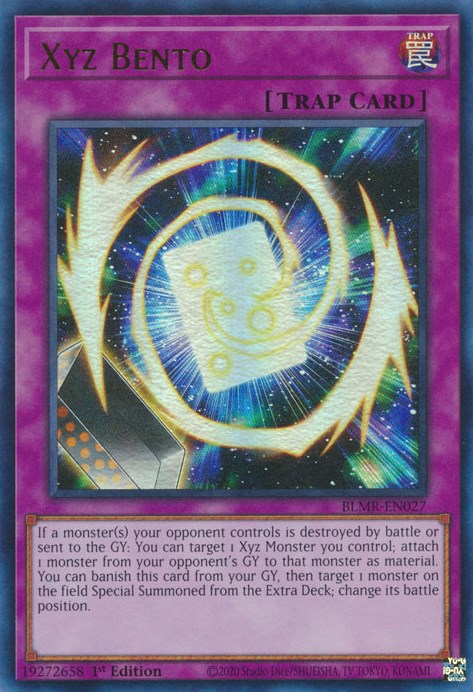 Xyz Bento [BLMR-EN027] Ultra Rare Yu-Gi-Oh!