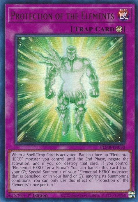 Protection of the Elements [BLMR-EN038] Ultra Rare Yu-Gi-Oh!