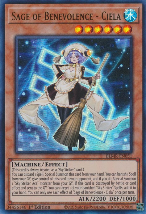 Sage of Benevolence - Ciela [BLMR-EN051] Ultra Rare Yu-Gi-Oh!