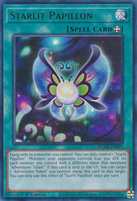 Starlit Papillon [BLMR-EN095] Ultra Rare Yu-Gi-Oh!