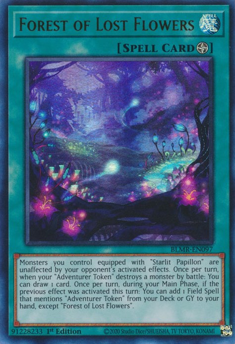 Forest of Lost Flowers [BLMR-EN097] Ultra Rare Yu-Gi-Oh!