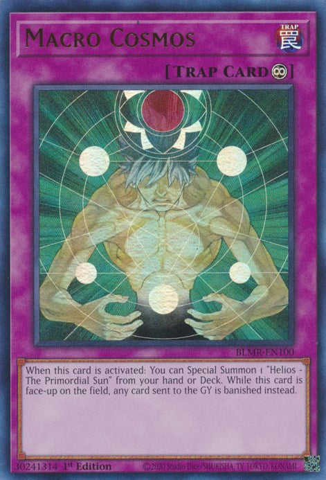 Macro Cosmos [BLMR-EN100] Ultra Rare Yu-Gi-Oh!