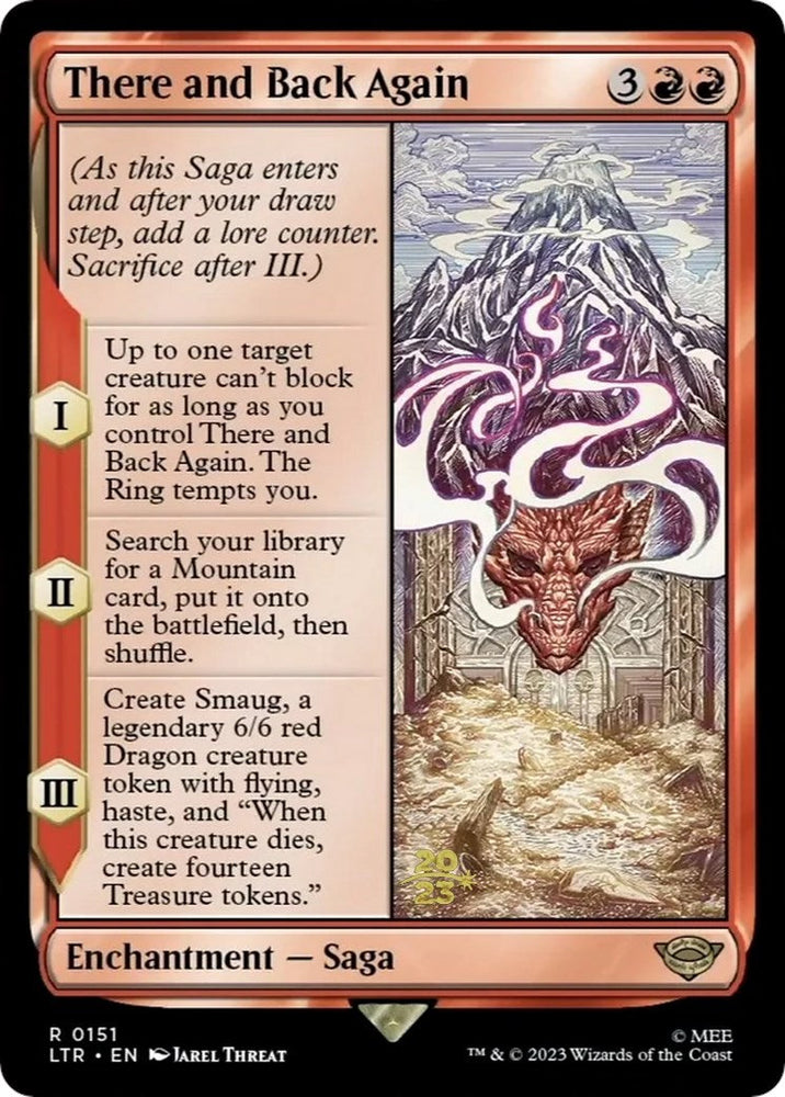There and Back Again [The Lord of the Rings: Tales of Middle-Earth Prerelease Promos] Magic: The Gathering