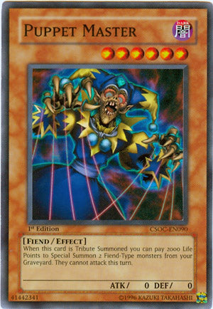 Puppet Master [CSOC-EN090] Super Rare Yu-Gi-Oh!