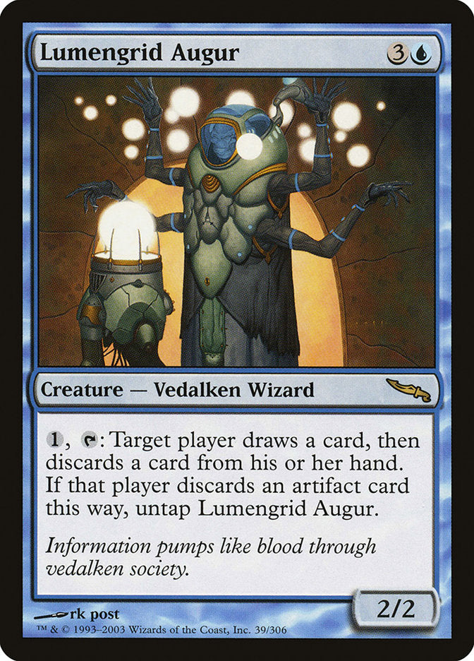 Lumengrid Augur [Mirrodin] Magic: The Gathering