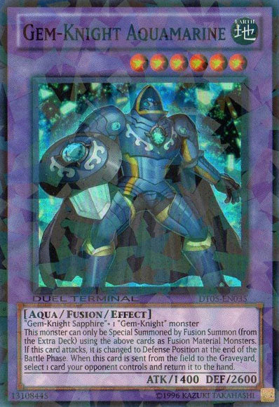 Gem-Knight Aquamarine [DT05-EN035] Super Rare Yu-Gi-Oh!