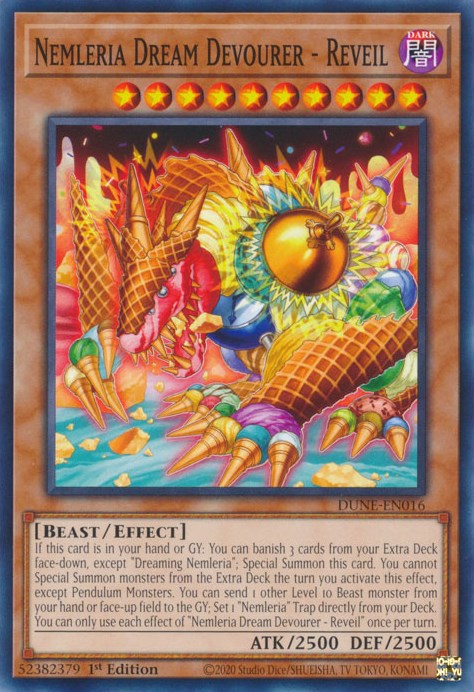Nemleria Dream Devourer - Reveil [DUNE-EN016] Common Yu-Gi-Oh!