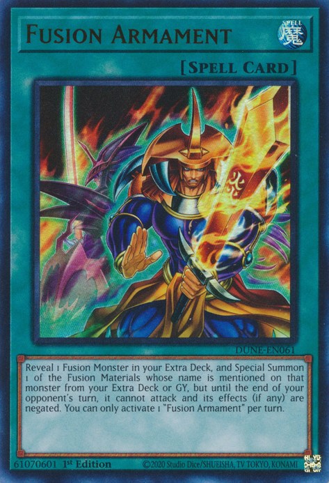Fusion Armament [DUNE-EN061] Ultra Rare Yu-Gi-Oh!