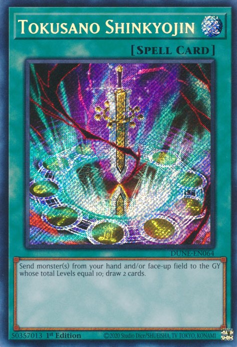 Tokusano Shinkyojin [DUNE-EN064] Secret Rare Yu-Gi-Oh!