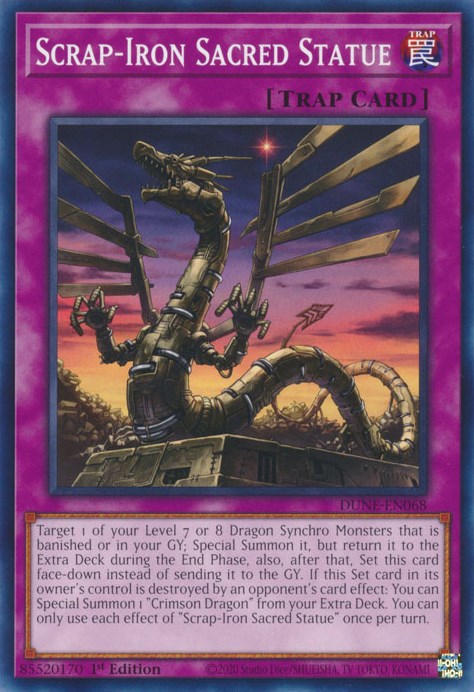 Scrap-Iron Sacred Statue [DUNE-EN068] Common Yu-Gi-Oh!